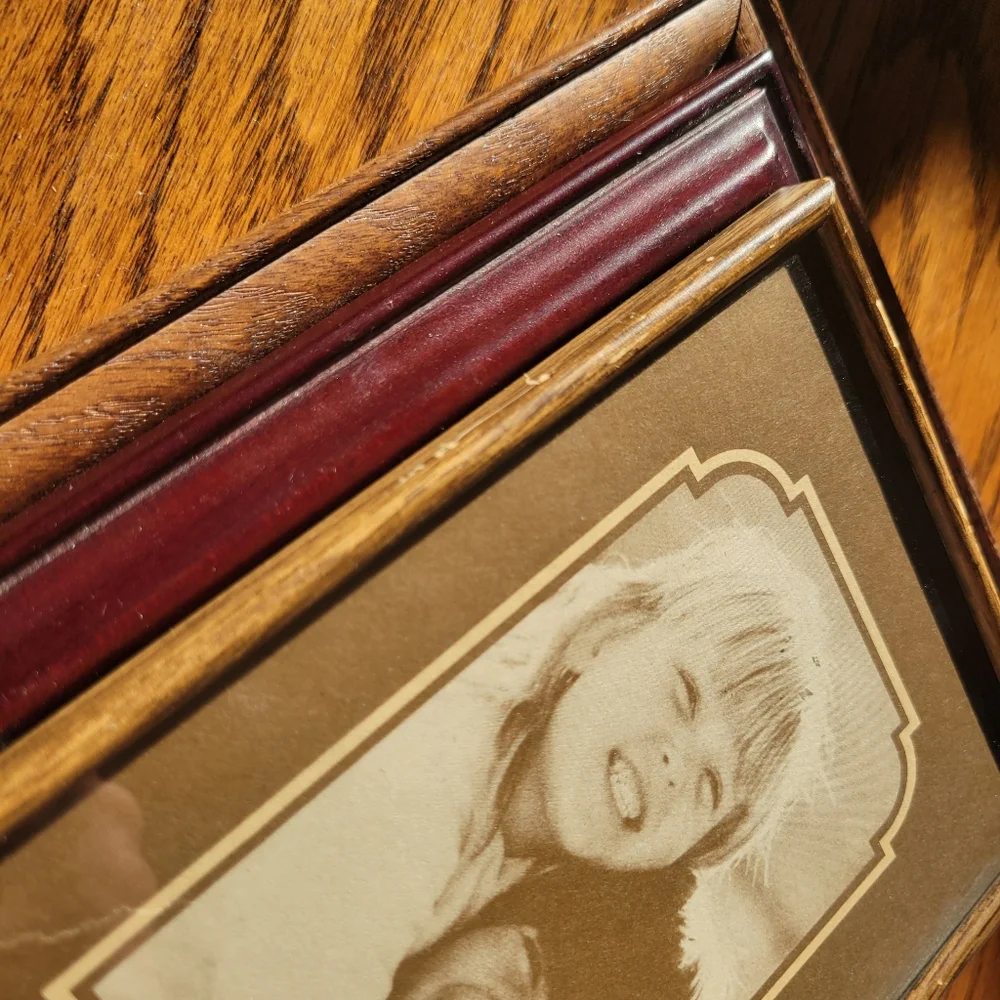 Picture Frame Bundle ~ 3 Frames Wood & Metal ~ Fetco ~ 1 Vintage FINAL PRICE!
